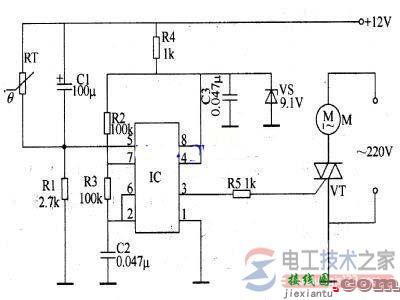 电风扇调速器电路原理图及元器件选择  第1张