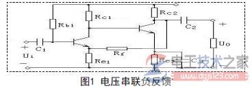 反馈电路分类(负反馈,正反馈)与反馈电路图  第1张