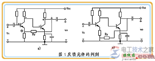 电路反馈元件的判断_正反馈与负反馈的判别  第1张