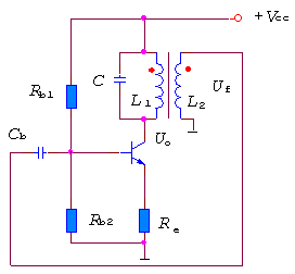 【图】变压器反馈式振荡器的电路图  第1张