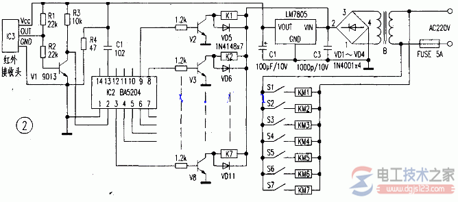 行车遥控器电路原理图及工作原理  第2张