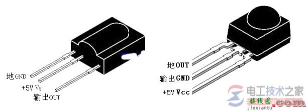 红外线接收头原理图与管脚排列方法图解  第2张
