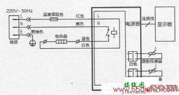 美的MB-FD4018B电饭煲电路图  第1张