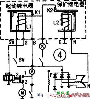 如何快速掌握汽车启动系统电路图  第3张