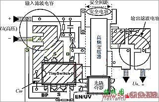 TNY264开关电源的应用电路图  第3张