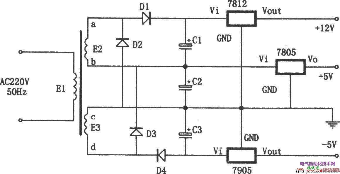 稳压电源电路图  第2张