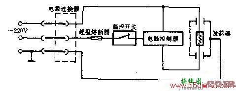 川婷牌CFXB-70M电脑式电饭锅电路图  第1张