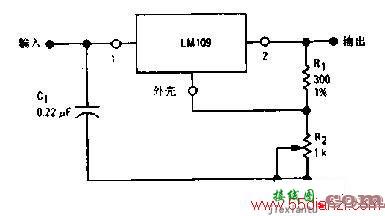 LM109输出可调的稳压器电路图Ⅰ  第1张