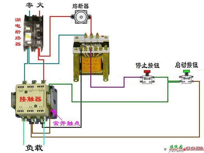 电工接线电路图大全_电工常见电路_电工最常见电路图  第27张