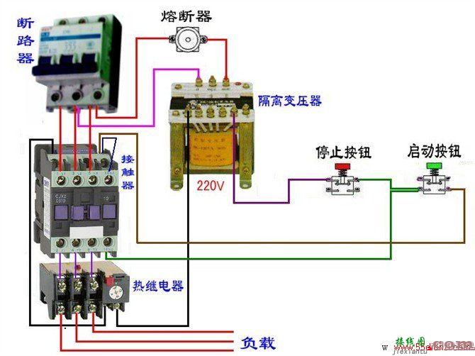 电工接线电路图大全_电工常见电路_电工最常见电路图  第34张