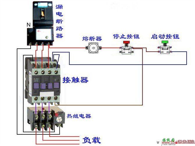 电工接线电路图大全_电工常见电路_电工最常见电路图  第31张