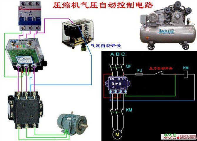 电工接线电路图大全_电工常见电路_电工最常见电路图  第55张