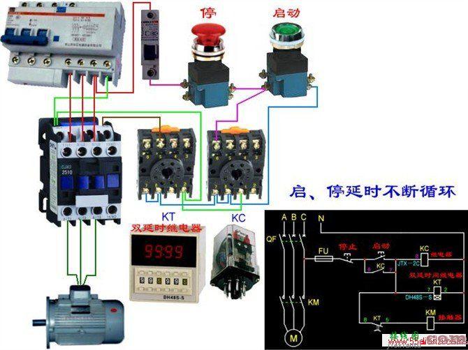 电工接线电路图大全_电工常见电路_电工最常见电路图  第59张