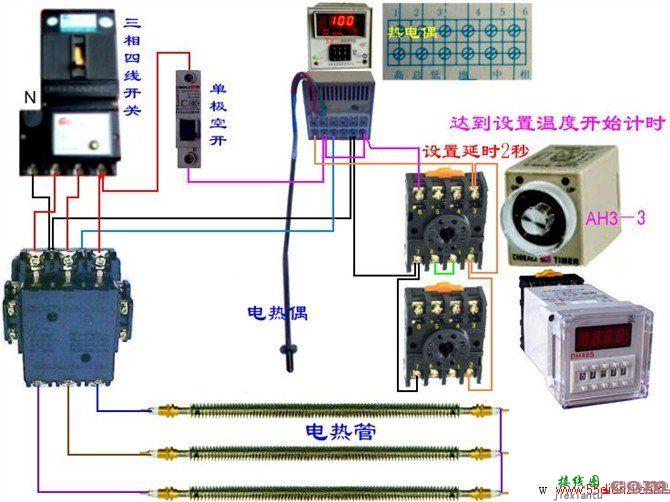 电工接线电路图大全_电工常见电路_电工最常见电路图  第81张