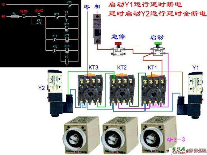 电工接线电路图大全_电工常见电路_电工最常见电路图  第126张