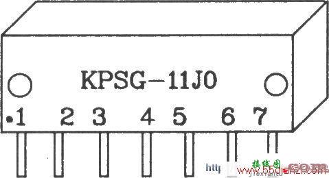 由KPSG-110F0/KPSG-11J0构成单路无线电发射电路图  第2张