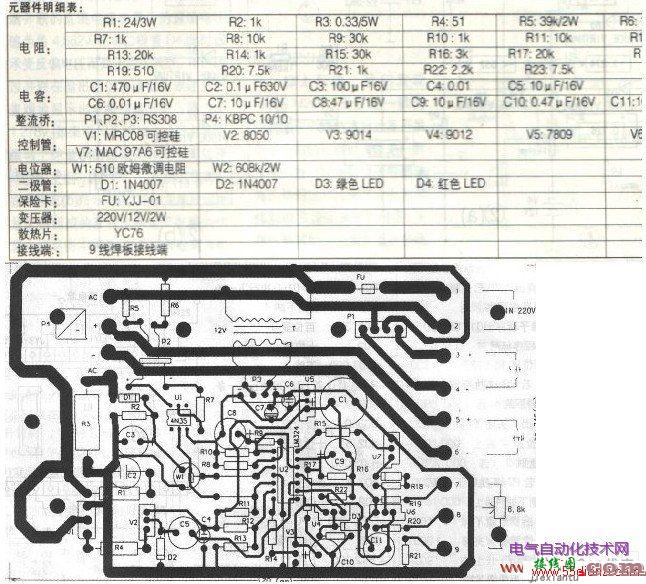 直流电机无级调速器电路图  第2张