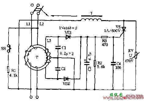 JBD3-10漏电保护器电路图  第1张