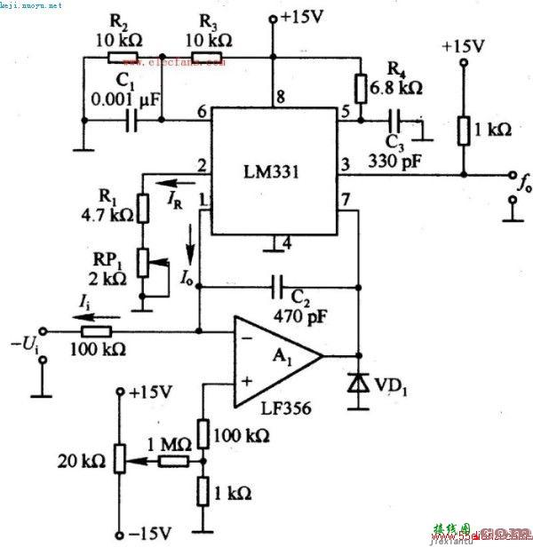 lm331应用电路图  第1张