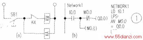 继电器电路图换算为PLC梯形图的技巧  第1张