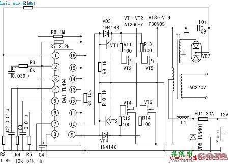 tl494应用电路图  第4张