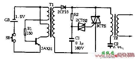 幸福牌HZ-1电子点火器电路图  第1张