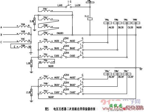 小电流接地系统母线电压互感器的接线变迁  第6张