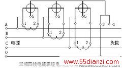 三项电表的互感器接线方式  第1张