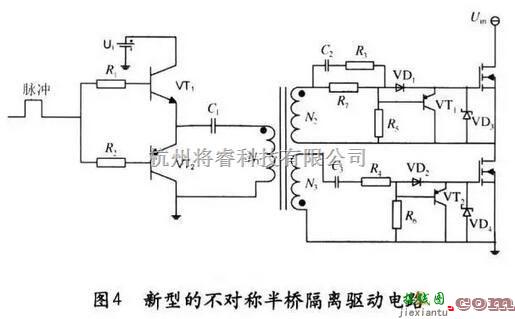 电源电路中的不对称半桥隔离驱动的优点和应用  第4张