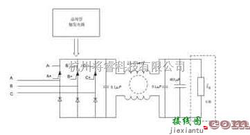 整流单元中的单片机芯片的三相半控整流电路设计  第2张