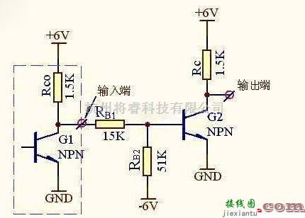 模拟电路中的三极管反相器电路图  第1张