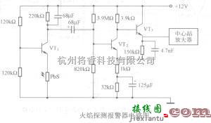 光敏电阻中的火焰探测报警器  第1张