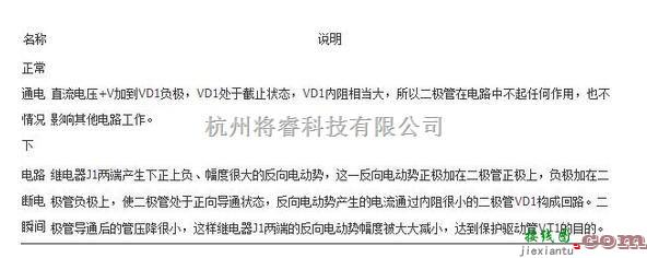 电源电路中的继电器驱动电路中二极管保护电路及故障处理  第2张