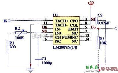 温控电路中的温度控制接口电路  第1张