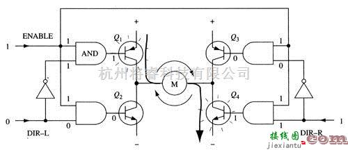 整流单元中的全桥电机驱动电路的工作原理  第5张