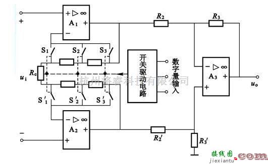 模拟电路中的程控测量放大器PGA电路原理图解  第1张