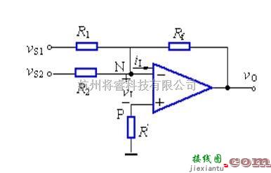 运算放大电路中的如何用”虚短“和”虚断“分析运放电路  第2张