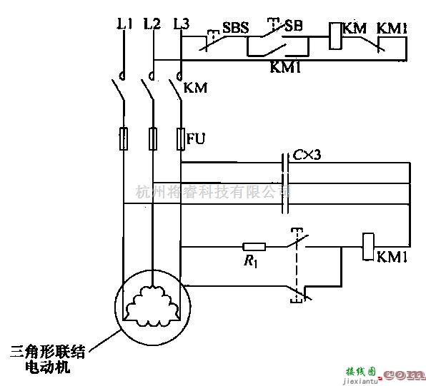 控制电路中的电容性中性点漏电保护电路  第1张