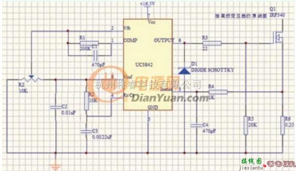 稳压电源中的能够满足高灵活度设计的UC3842可调稳压电路  第1张