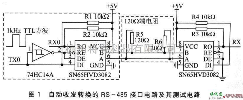 电源电路中的零延时RS-485接口电路的设计与应用  第1张