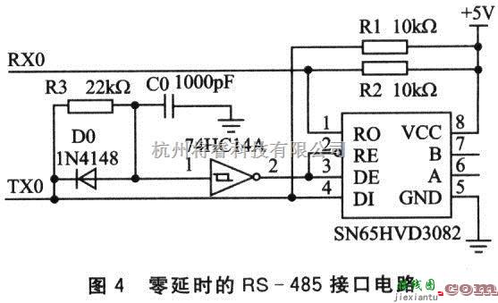 电源电路中的零延时RS-485接口电路的设计与应用  第3张