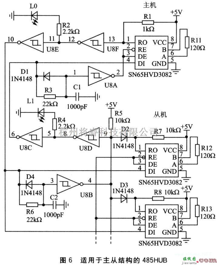 电源电路中的零延时RS-485接口电路的设计与应用  第5张