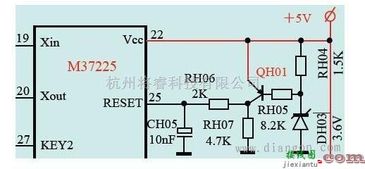 模拟电路中的三极管欠压复位电路  第1张