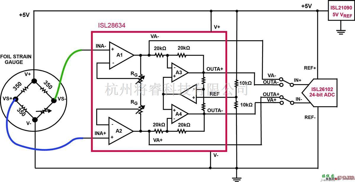 传感器电路中的仪表放大器：传感器应用的理想电路  第36张