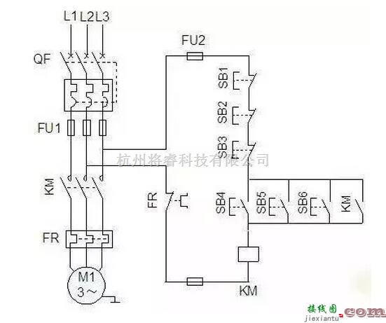 控制电路中的电力拖动控制线路图大全  第7张