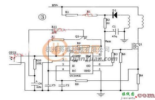 电源电路中的有关UC3842的保护障碍电路解释  第3张
