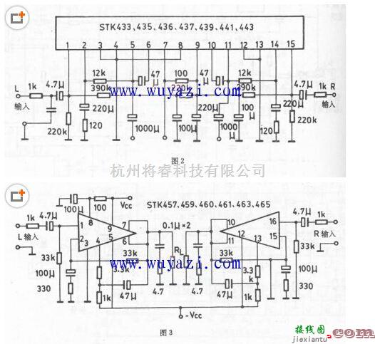 音频处理中的STK系列音响厚膜集成电路  第3张