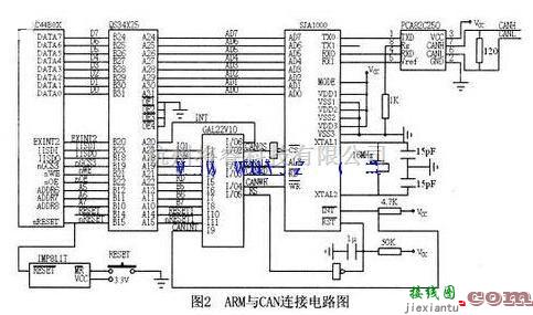 嵌入式CAN总线系统电路图  第2张