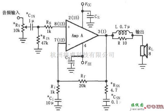 集成音频放大中的基于LM4730的辅助音频功率放大电路设计  第1张