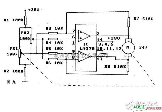 电源电路中的电机驱动电路的作用与电路原理图  第9张